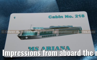 Impressions from aboard the new river cruise ship ARIANA - March 2012