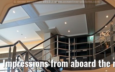 Impressions from aboard the new river cruise ship ARIANA - March 2012