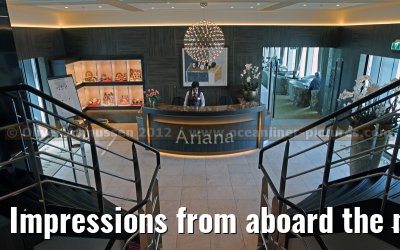 Impressions from aboard the new river cruise ship ARIANA - March 2012