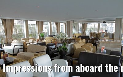 Impressions from aboard the new river cruise ship ARIANA - March 2012
