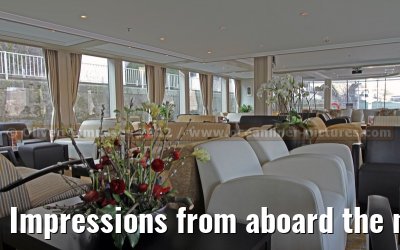 Impressions from aboard the new river cruise ship ARIANA - March 2012