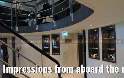Impressions from aboard the new river cruise ship ARIANA - March 2012