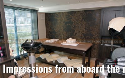 Impressions from aboard the new river cruise ship ARIANA - March 2012