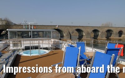 Impressions from aboard the new river cruise ship ARIANA - March 2012