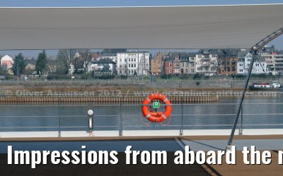Impressions from aboard the new river cruise ship ARIANA - March 2012