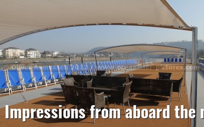 Impressions from aboard the new river cruise ship ARIANA - March 2012