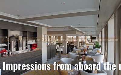 Impressions from aboard the new river cruise ship ARIANA - March 2012