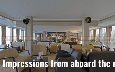 Impressions from aboard the new river cruise ship ARIANA - March 2012