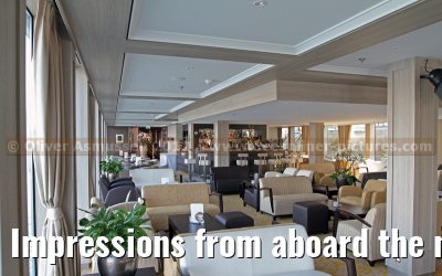 Impressions from aboard the new river cruise ship ARIANA - March 2012