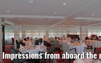 Impressions from aboard the new river cruise ship ARIANA - March 2012