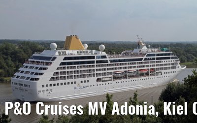 P&O Cruises MV Adonia, Kiel Canal, 23. August 2013