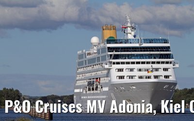 P&O Cruises MV Adonia, Kiel Canal, 29. September 2013