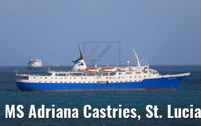 MS Adriana Castries, St. Lucia 14.02.2018