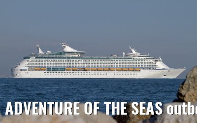 ADVENTURE OF THE SEAS outbound Port of Malaga - 29th October 2011