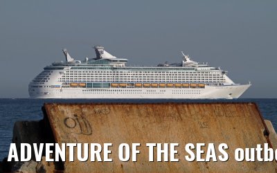 ADVENTURE OF THE SEAS outbound Port of Malaga - 29th October 2011