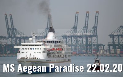 MS Aegean Paradise 22.02.2016 Singapore