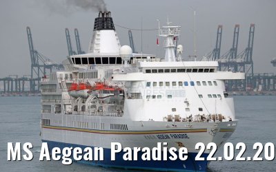 MS Aegean Paradise 22.02.2016 Singapore