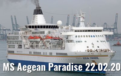 MS Aegean Paradise 22.02.2016 Singapore