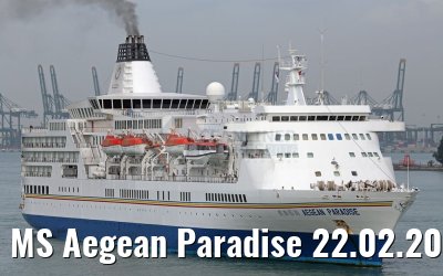 MS Aegean Paradise 22.02.2016 Singapore