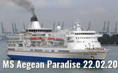 MS Aegean Paradise 22.02.2016 Singapore