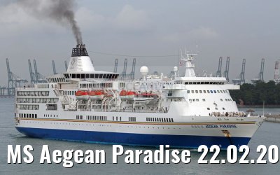 MS Aegean Paradise 22.02.2016 Singapore