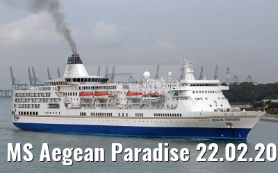 MS Aegean Paradise 22.02.2016 Singapore