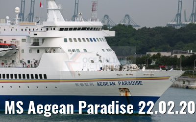 MS Aegean Paradise 22.02.2016 Singapore