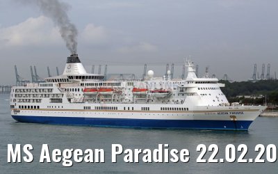 MS Aegean Paradise 22.02.2016 Singapore