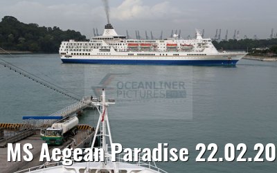 MS Aegean Paradise 22.02.2016 Singapore