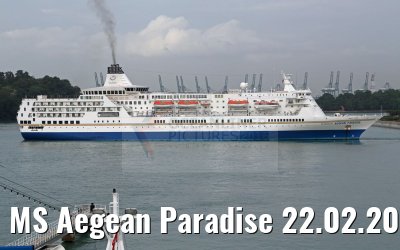 MS Aegean Paradise 22.02.2016 Singapore