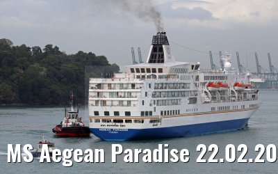 MS Aegean Paradise 22.02.2016 Singapore