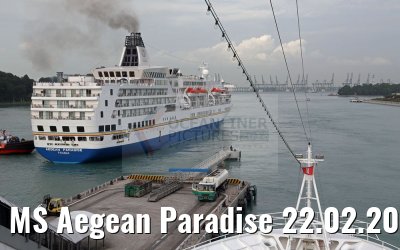 MS Aegean Paradise 22.02.2016 Singapore