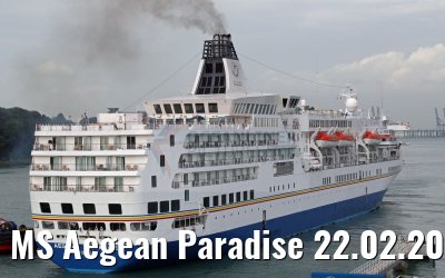 MS Aegean Paradise 22.02.2016 Singapore