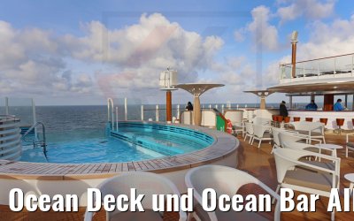 Ocean Deck und Ocean Bar AIDAcosma