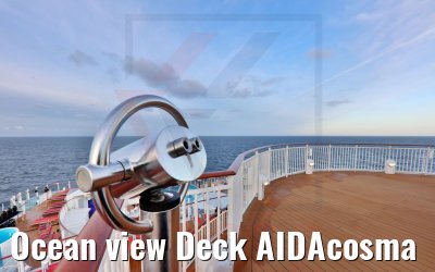Ocean view Deck AIDAcosma