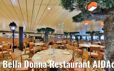 Bella Donna Restaurant AIDAcosma