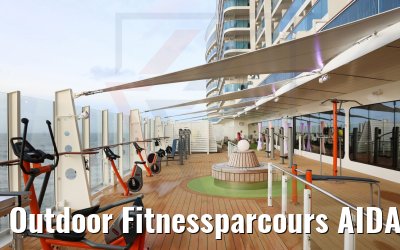 Outdoor Fitnessparcours AIDAcosma