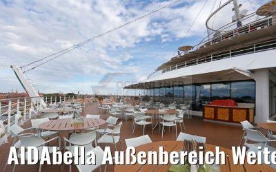 AIDAbella Außenbereich Weite Welt Restaurant
