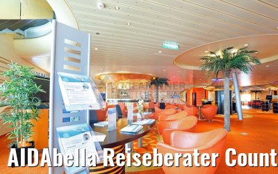 AIDAbella Reiseberater Counter