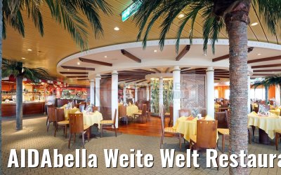 AIDAbella Weite Welt Restaurant