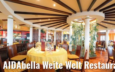 AIDAbella Weite Welt Restaurant