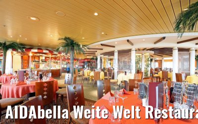 AIDAbella Weite Welt Restaurant