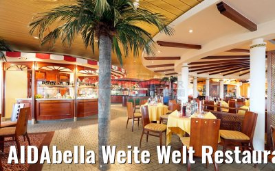 AIDAbella Weite Welt Restaurant