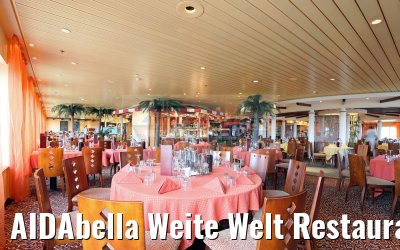 AIDAbella Weite Welt Restaurant