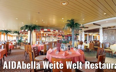 AIDAbella Weite Welt Restaurant