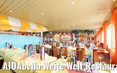 AIDAbella Weite Welt Restaurant