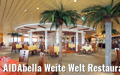 AIDAbella Weite Welt Restaurant