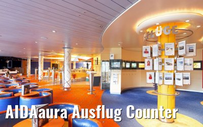 AIDAaura Ausflug Counter