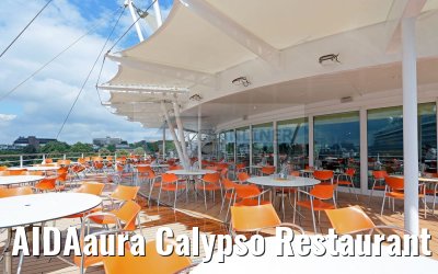 AIDAaura Calypso Restaurant Aussenbereich