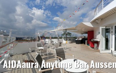 AIDAaura Anytime Bar Aussenbereich